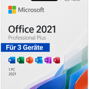 Office 2021 Professional Plus f?r 3 Ger?te